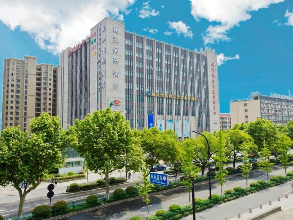 Hangzhou Ruiqi International Hotel Exteriör bild
